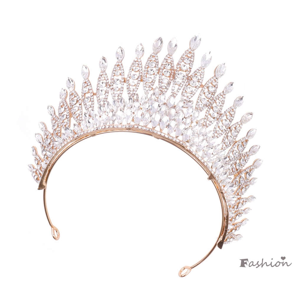 Vương Miện Đính Đá Lấp Lánh Nhiều Màu Sắc Trang Trí Sân Khấu