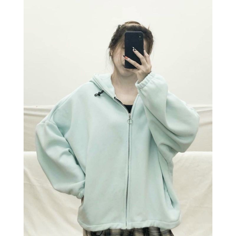 Áo Khoác Hoodie 💖𝑭𝑹𝑬𝑬𝑺𝑯𝑰𝑷💖 Áo Khoác Nỉ Thun Cánh Dơi Form Rộng Mềm Mịn Không Xù Lông