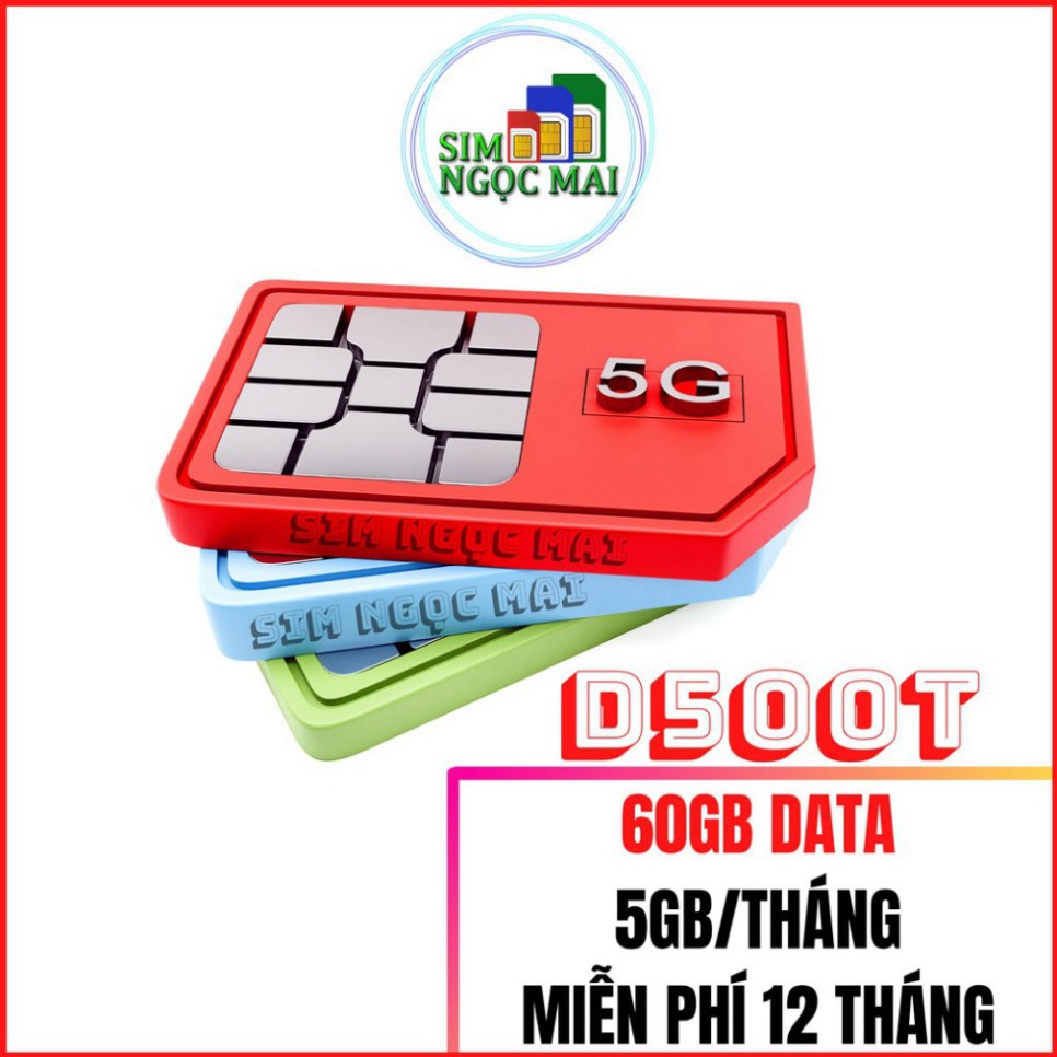 SALE CỰC RẺ Sim 4G Viettel D900 - D500 - D500T Trọn Gói 1 Năm Không Nạp Tiền - NGHE GỌI SALE CỰC RẺ