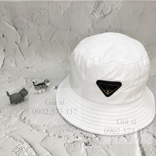 nón bucket dù gắn mạc tam giác