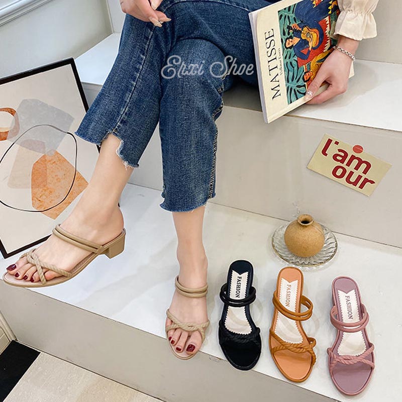 Giày Cao Gót Nữ Hở Ngón Thời Trang
