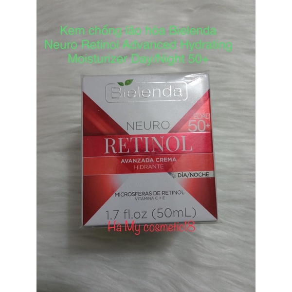 Kem chống lão hóa Bielenda Neuro Retinol Advanced Hydrating Moisturizer Day/Night 50+