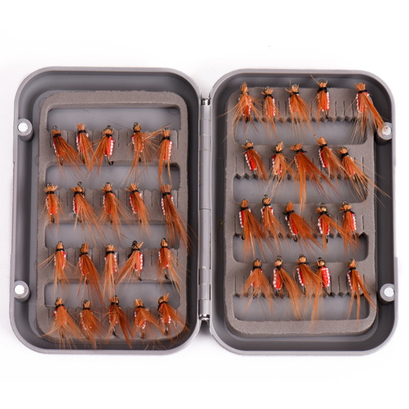 Hộp 40 Mồi Câu Ruồi Ruồi Bay Chuyên Dụng Chất Lượng Cao