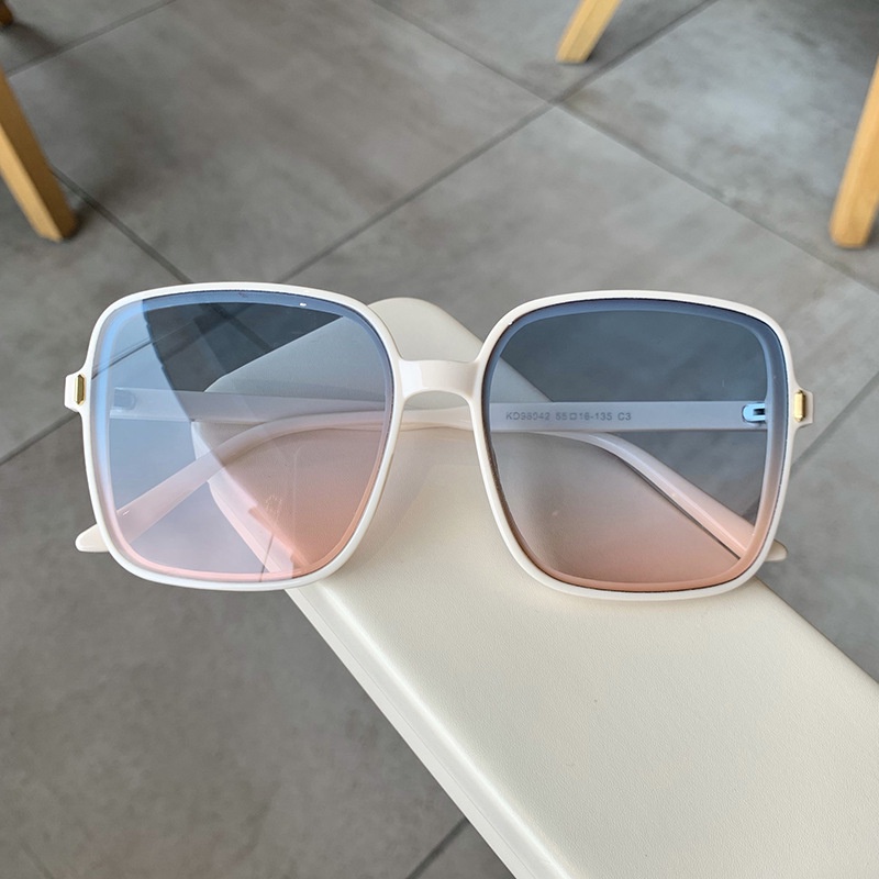 Kính râm thời trang nữ chống tia UV thiết kế kiểu dáng cổ điển sang trong phối màu phong cách- VUÔNG 2020