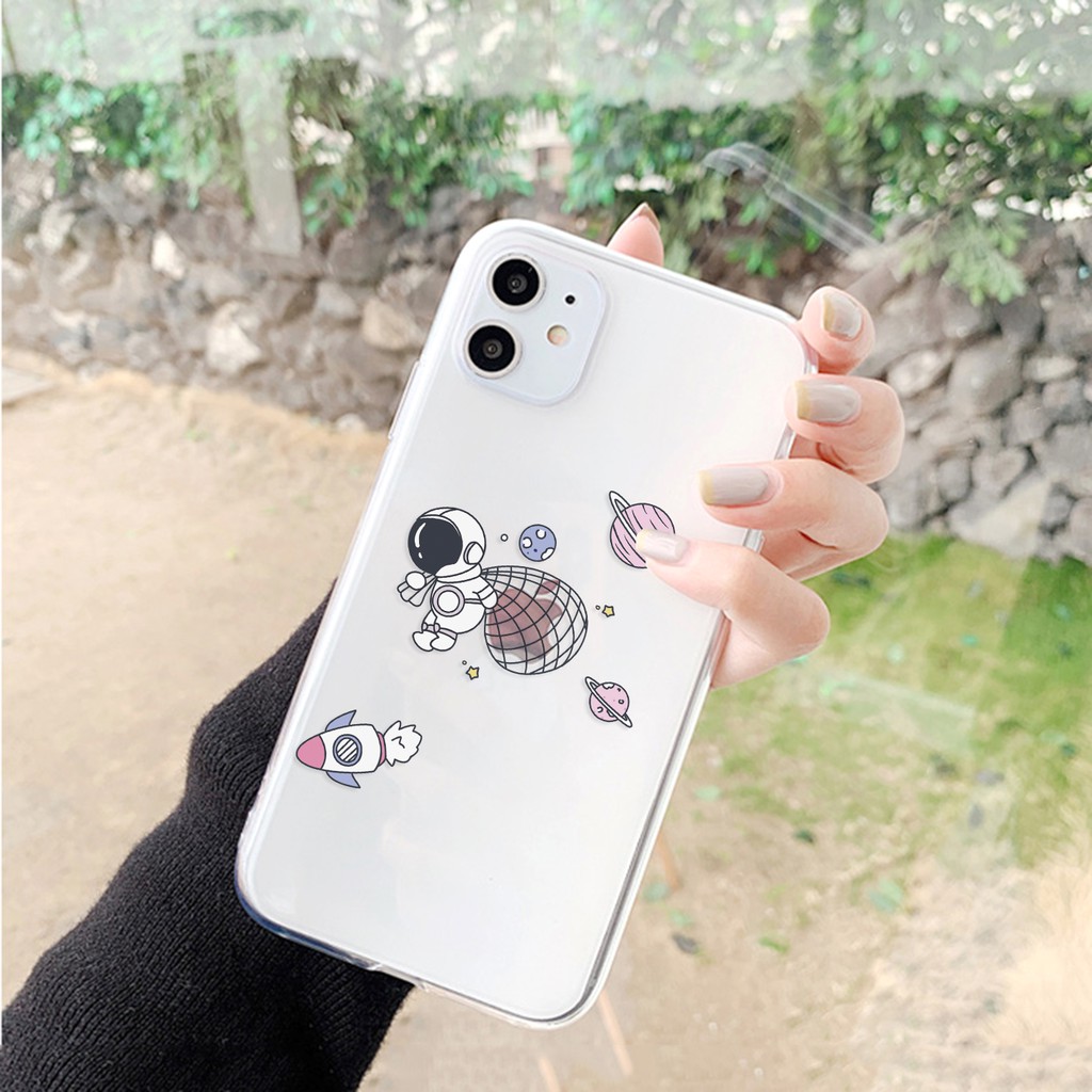 Ốp lưng iphone Space Catch viền trong chống ố 6/6plus/6s/6splus/7/7plus/8/8plus/x/xr/xs/11/12/13/pro/max/plus/promax | BigBuy360 - bigbuy360.vn