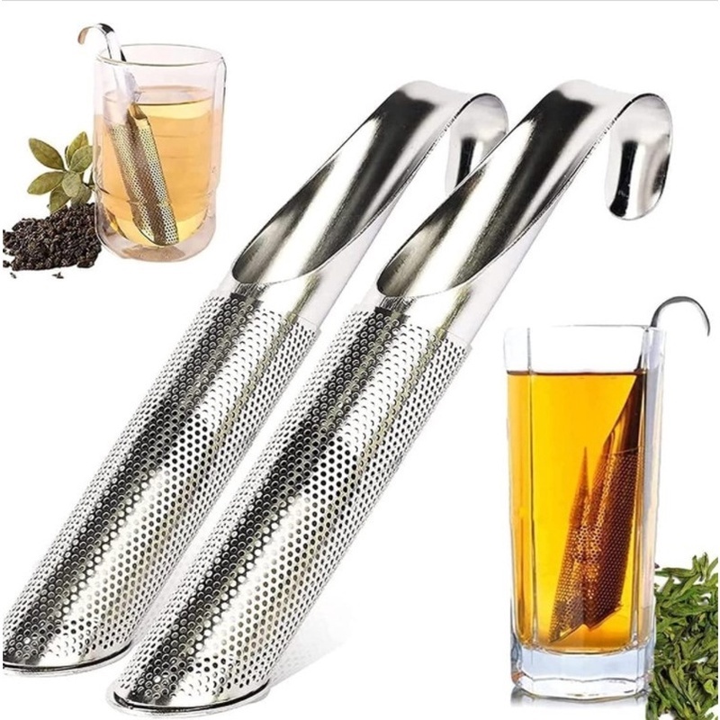 1 Chiếc Ống Lọc Trà Bằng Thép Không Gỉ