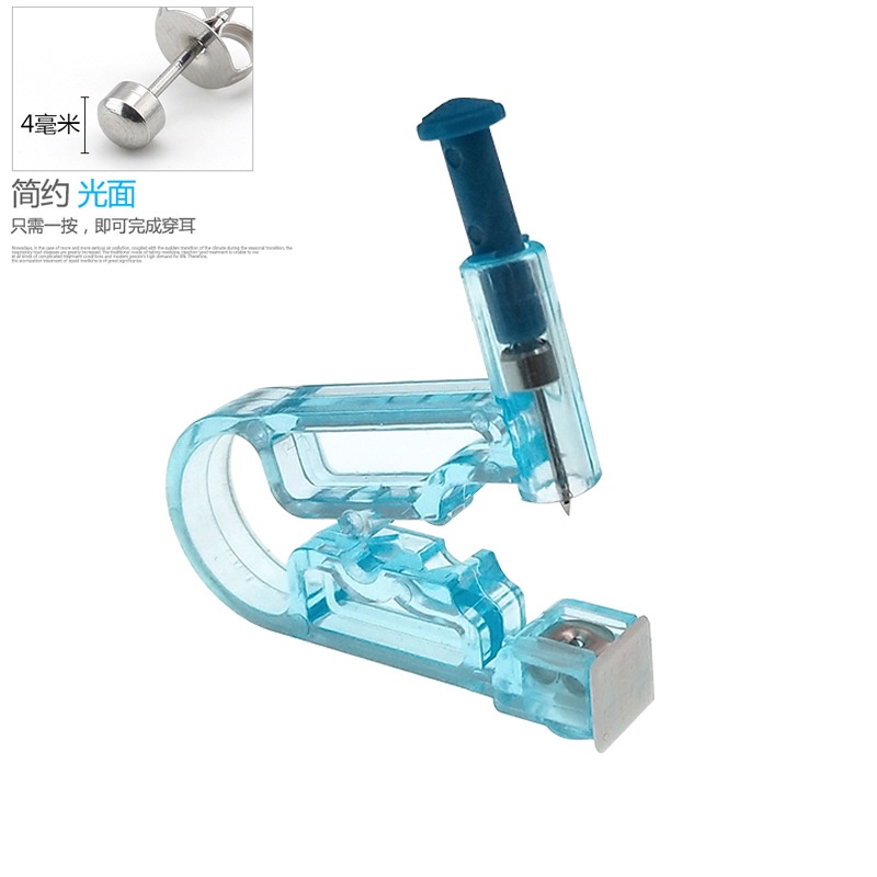 Dụng Cụ Xỏ Khuyên Tai Dùng Một Lần Không Gây Dị Ứng Kiểu Dáng Thời Trang Tiện Dụng