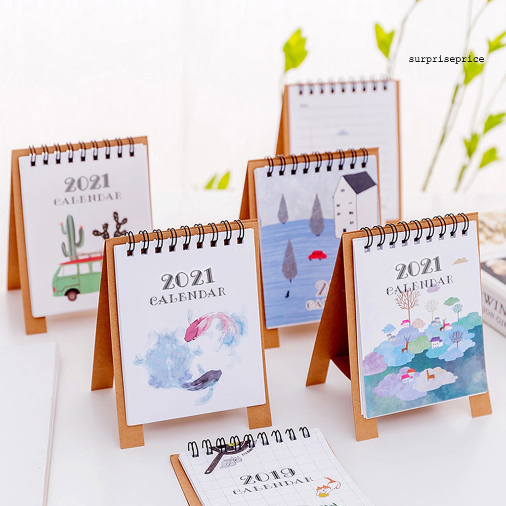 Lịch Mini Để Bàn Cny-2021