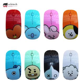 Chuột Không Dây Bts Bt21 2.4ghz Cho Notebook Desktop Desktop Lqz