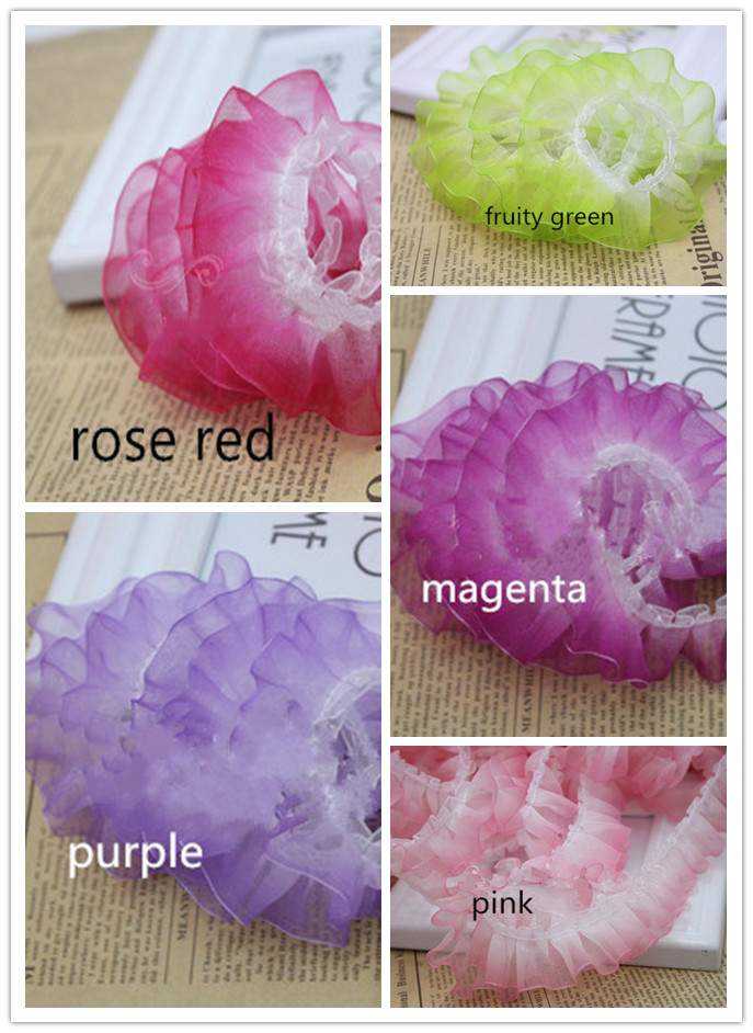 Cuộn dây ruy băng 2m nhiều màu sắc rộng 2.5cm độc đáo