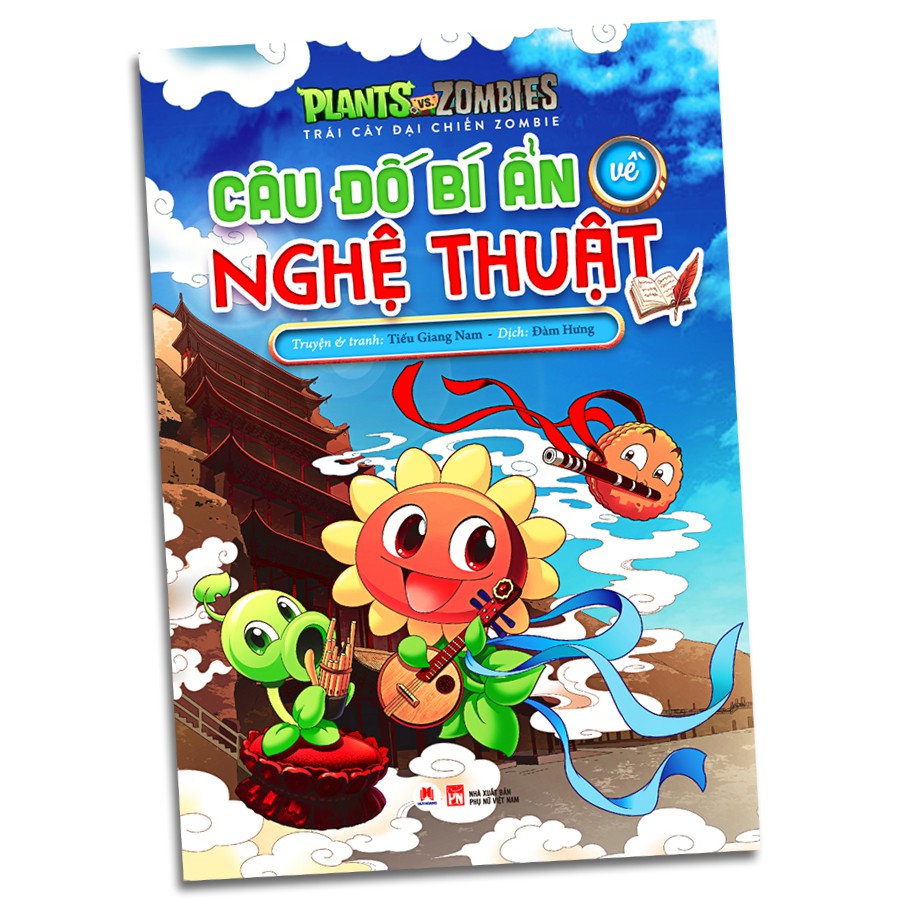 Sách - Trái Cây Đại Chiến Zombie - Câu Đố Bí Ẩn Về Nghệ Thuật