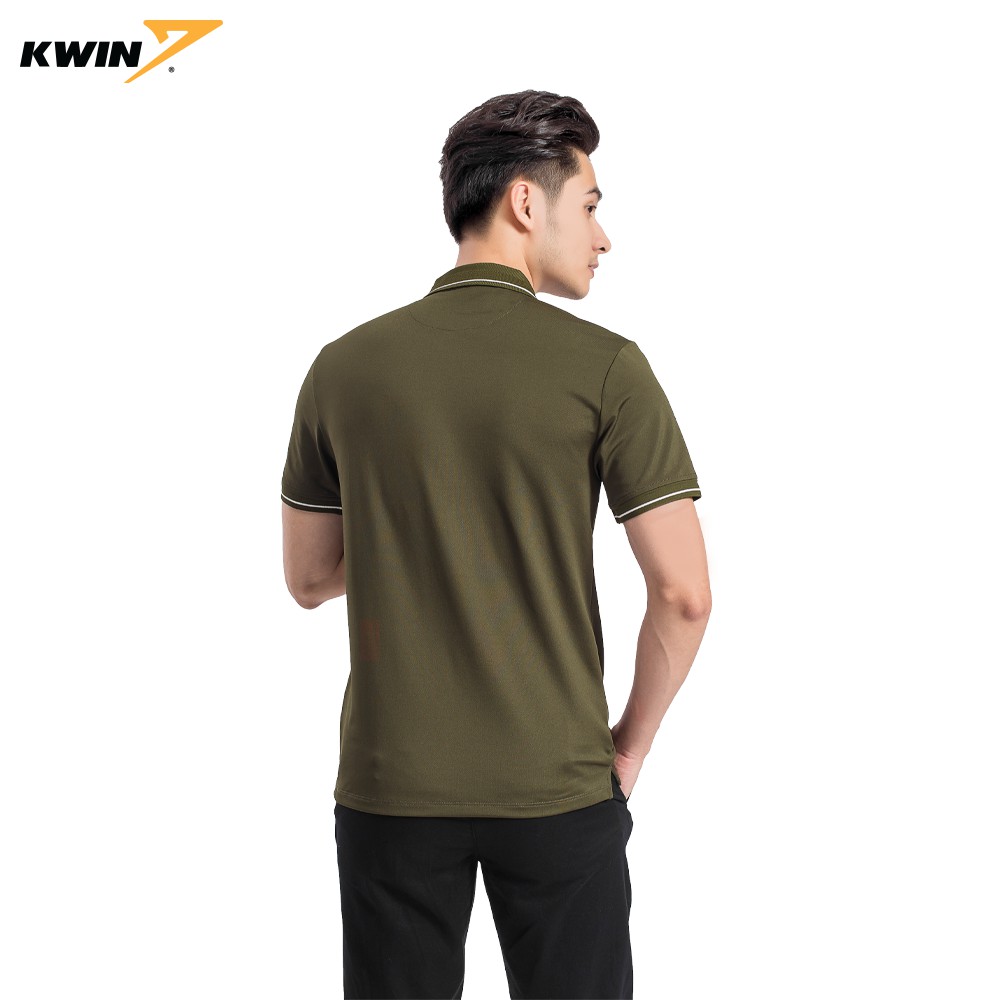 Áo polo nam KWIN chính hãng lịch sự, thiết kế dáng ôm, chất liệu cao cấp, thấm hút tốt KPS016S9 | BigBuy360 - bigbuy360.vn