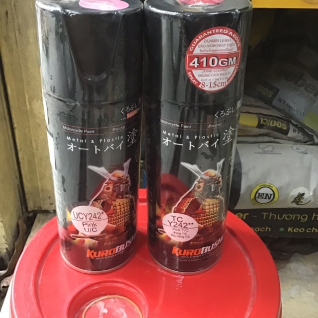 Sơn xịt Samurai  màu Hồng - UCY242