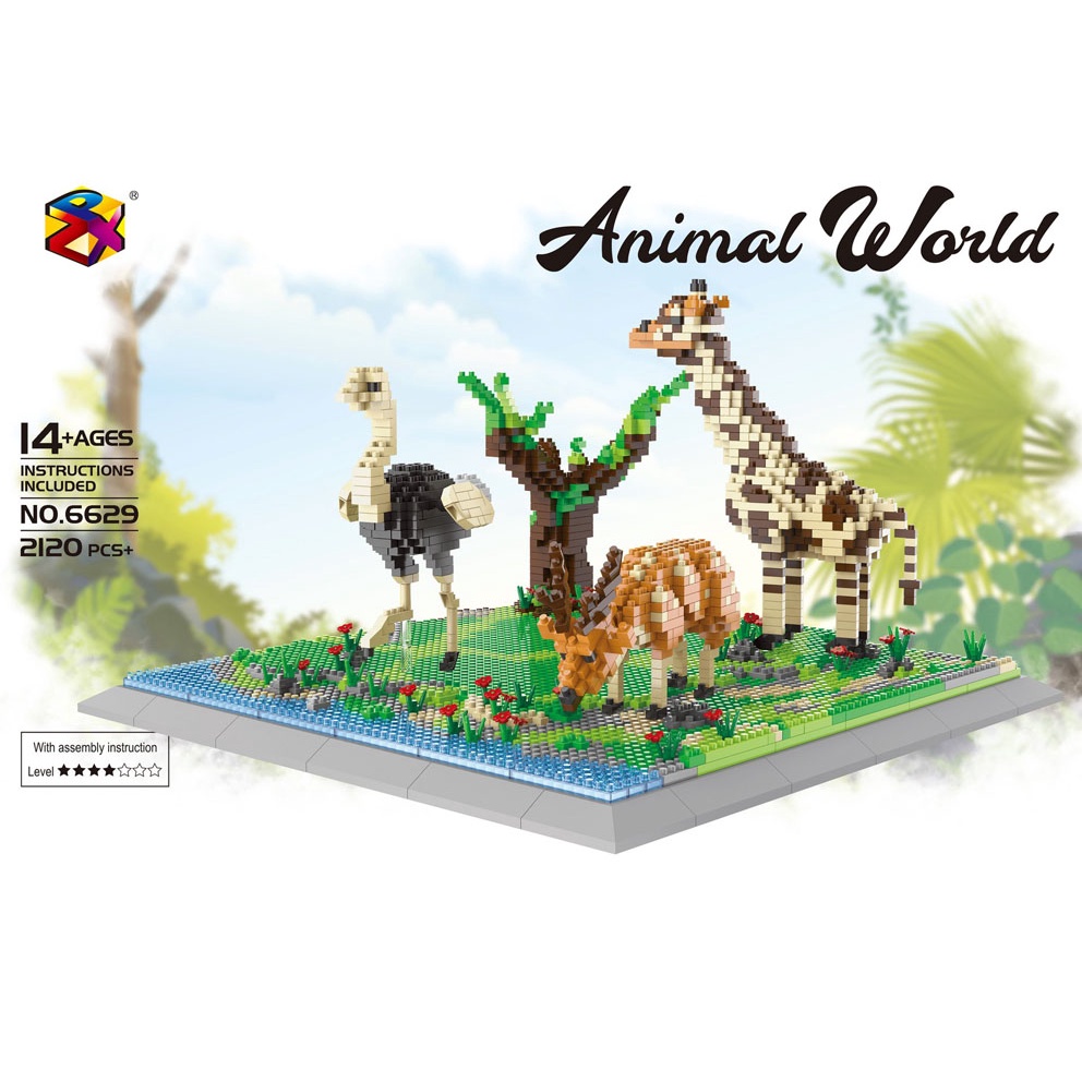 Xếp hình cho bé hình vườn thú đáng yêu - Bộ đồ chơi trẻ em thông minh - Sunny