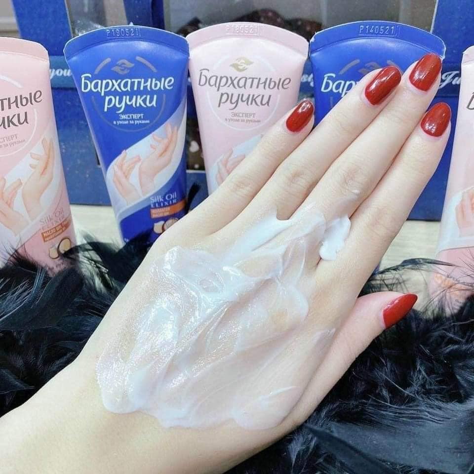 Kem Dưỡng Da Tay Lụa Silky Hand Nga 80ml