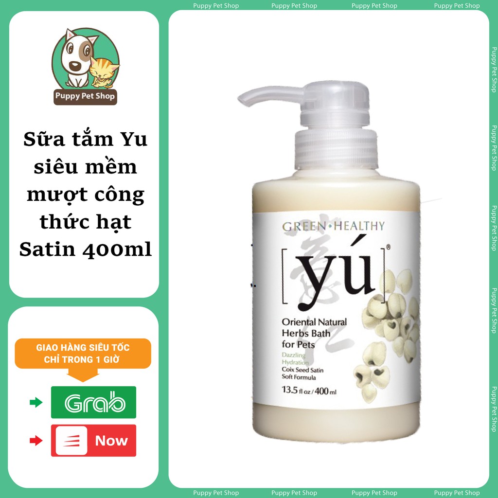 Sữa Tắm Yu' Dành Cho Chó Mèo 400ml