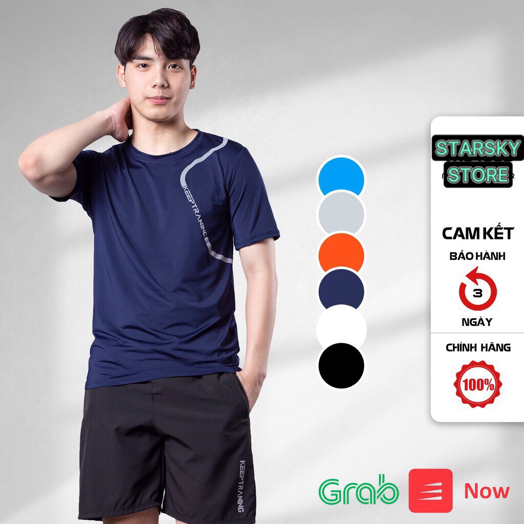 Quần áo thể thao đồ bộ nam mặc nhà mùa hè thun lạnh- STARSKY BH24