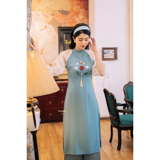 ÁO DÀI CÁCH TÂN DÁNG LỬNG