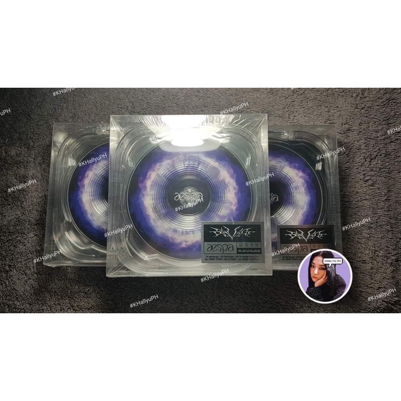 Sổ tập Savage của Aespa nguyên seal có sẵn