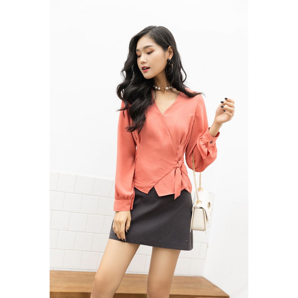 Chân váy chữ A ngắn cạp rời JAW0661 - 92WEAR | BigBuy360 - bigbuy360.vn