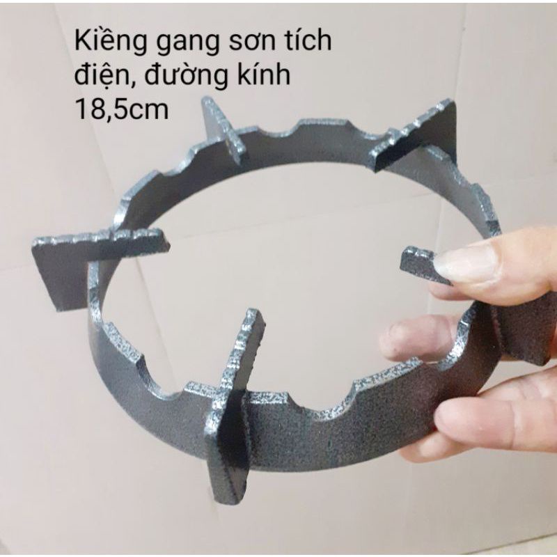 Kiềng gang chắn gió bếp gas dương kính
