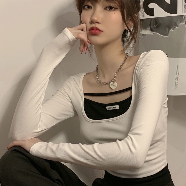 Áo Sơ Mi Tay Dài Ngọt Ngào Thời Trang Mùa Xuân Cho Nữ áo phông nữ JL-TX-09