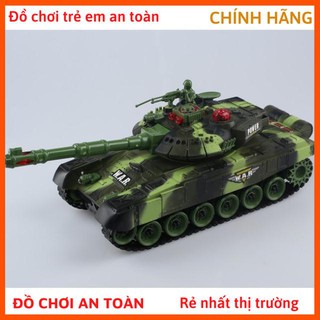 [VIDEO] XE TĂNG CHIẾN ĐẤU ĐIỀU KHIỂN TỪ XA 360 ĐỘ WAR TANK GIẬT BẮN NHƯ THẬT CÓ ÂM THANH,ĐÈN VÀ SẠC (DÀI 30CM RỘNG 20CM)