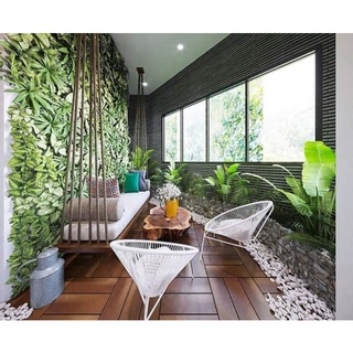 Xích đu ban công thư giãn (mẫu lớn/nhiều dây)