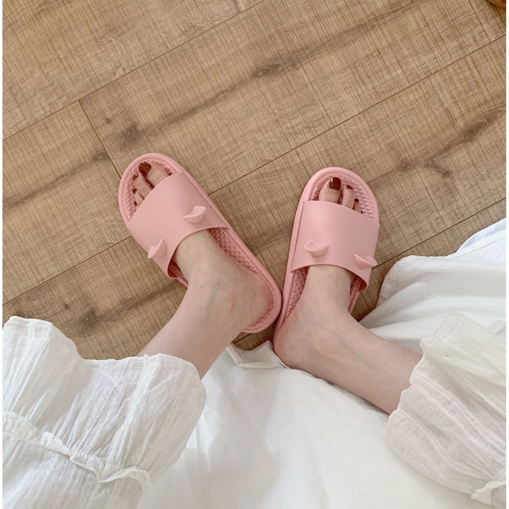 DÉP QUAI NGANG NỮ HÌNH TAI MÈO CUTE ✿ ROSASOONIE