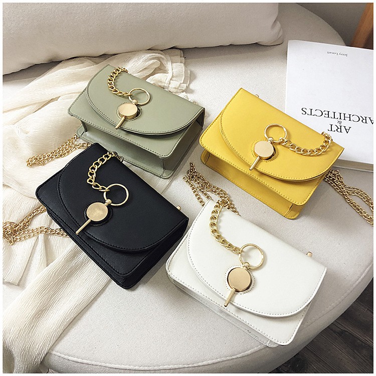 [Siêu Rẻ] XTU501 Túi đeo chéo phối khóa xinh xắn | BigBuy360 - bigbuy360.vn