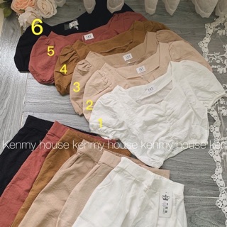 Áo croptop chun eo ✅[ kèm HÌNH THẬT ]
