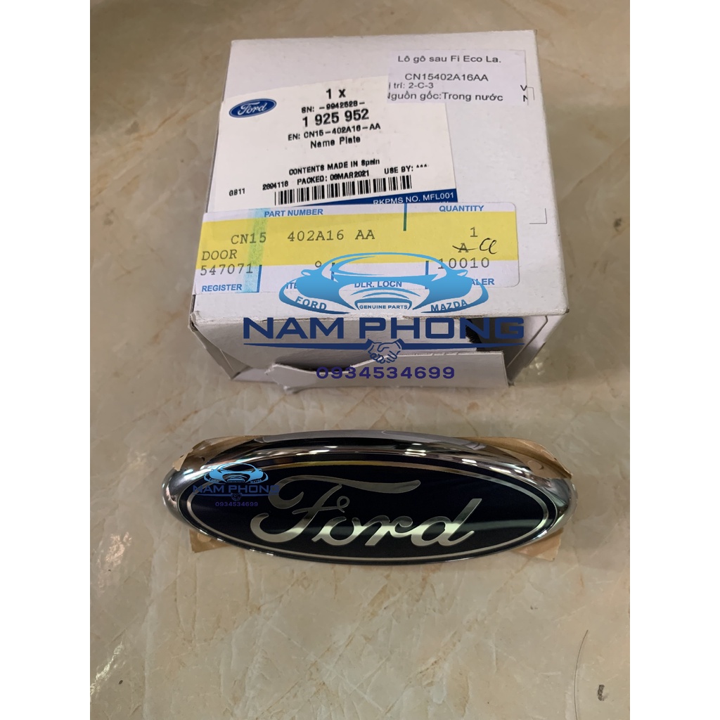 Lô gô sau Fiesta Ecosport Laser - CN15402A16AA