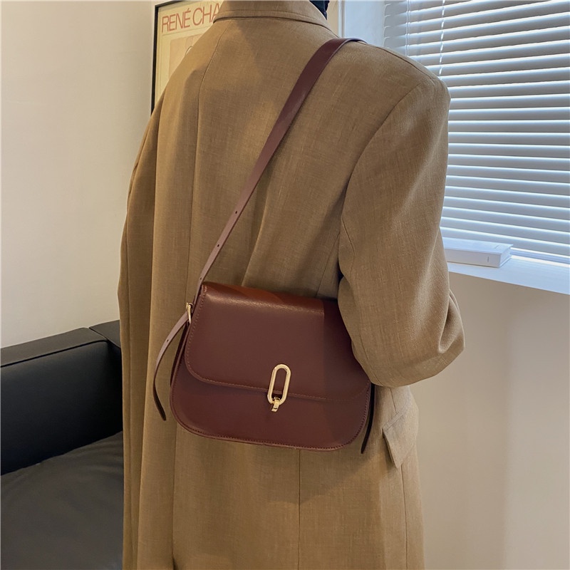 Túi đeo vai thời trang thu đông phong cách phương Tây cho nữ 2021