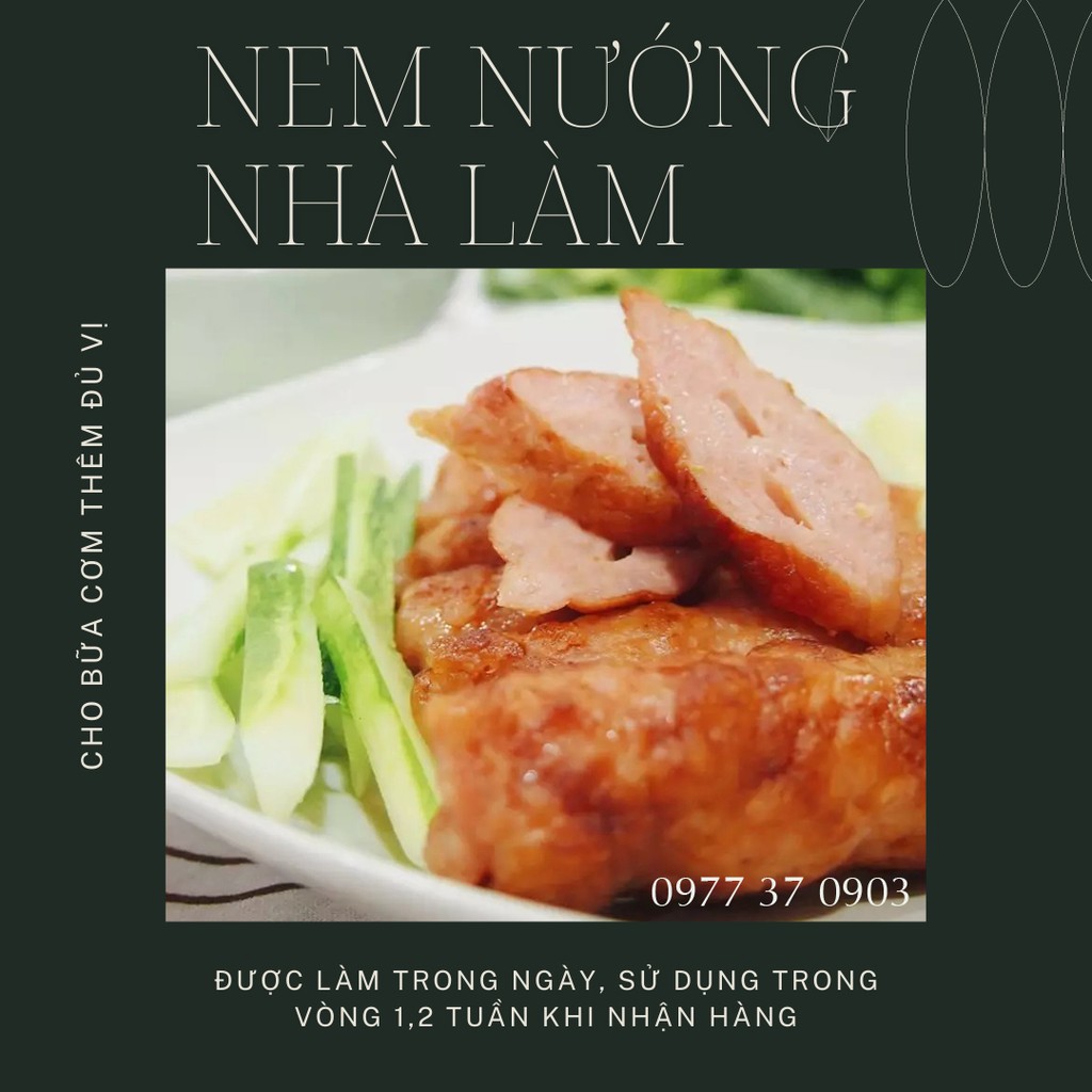 NEM NƯỚNG NHÀ LÀM 500G, KHÔNG HÀN THE, KHÔNG CHẤT BẢO QUẢN | BigBuy360 - bigbuy360.vn