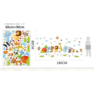 decal dán tường thỏ nhổ củ cải