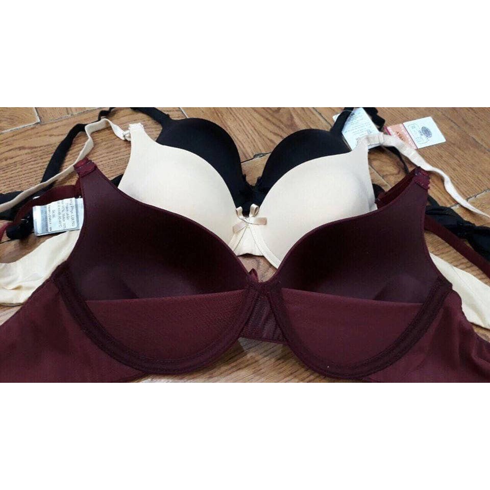 Áo ngực không gọng, mút đúc mỏng chân áo có màng lưới siêu mềm chống tuột Lovely 3029