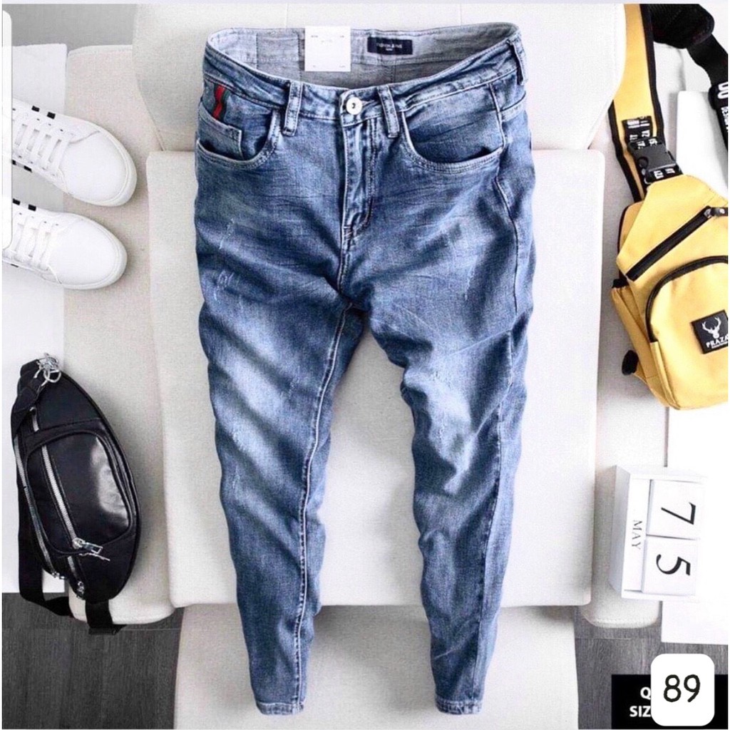 Quần Jean Nam Cao Cấp 💝Freeship💝 Quần Bò Nam, Quần Rin Nam Cao Cấp Co Giãn 4 Chiều HU27 | BigBuy360 - bigbuy360.vn