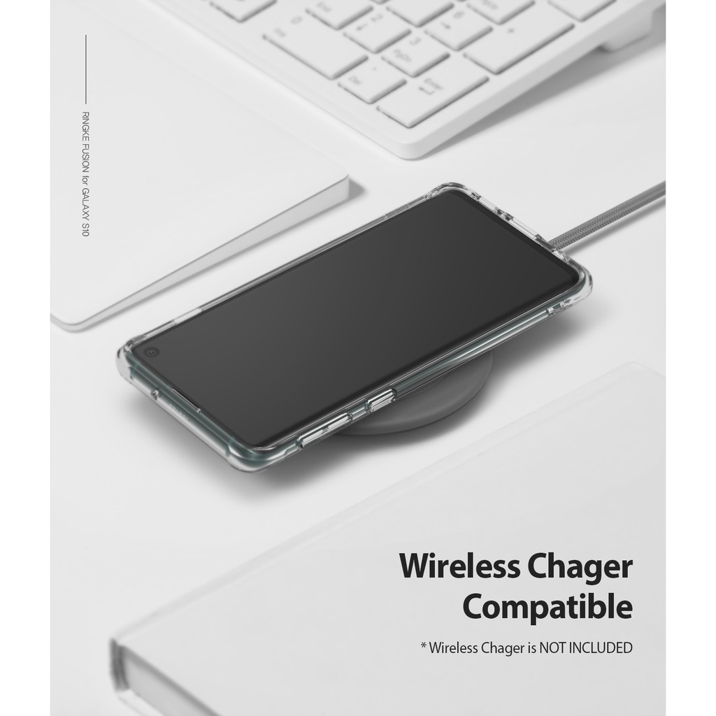 Ốp điện thoại RINGKE trong suốt cho Samsung Galaxy S10 Plus S10