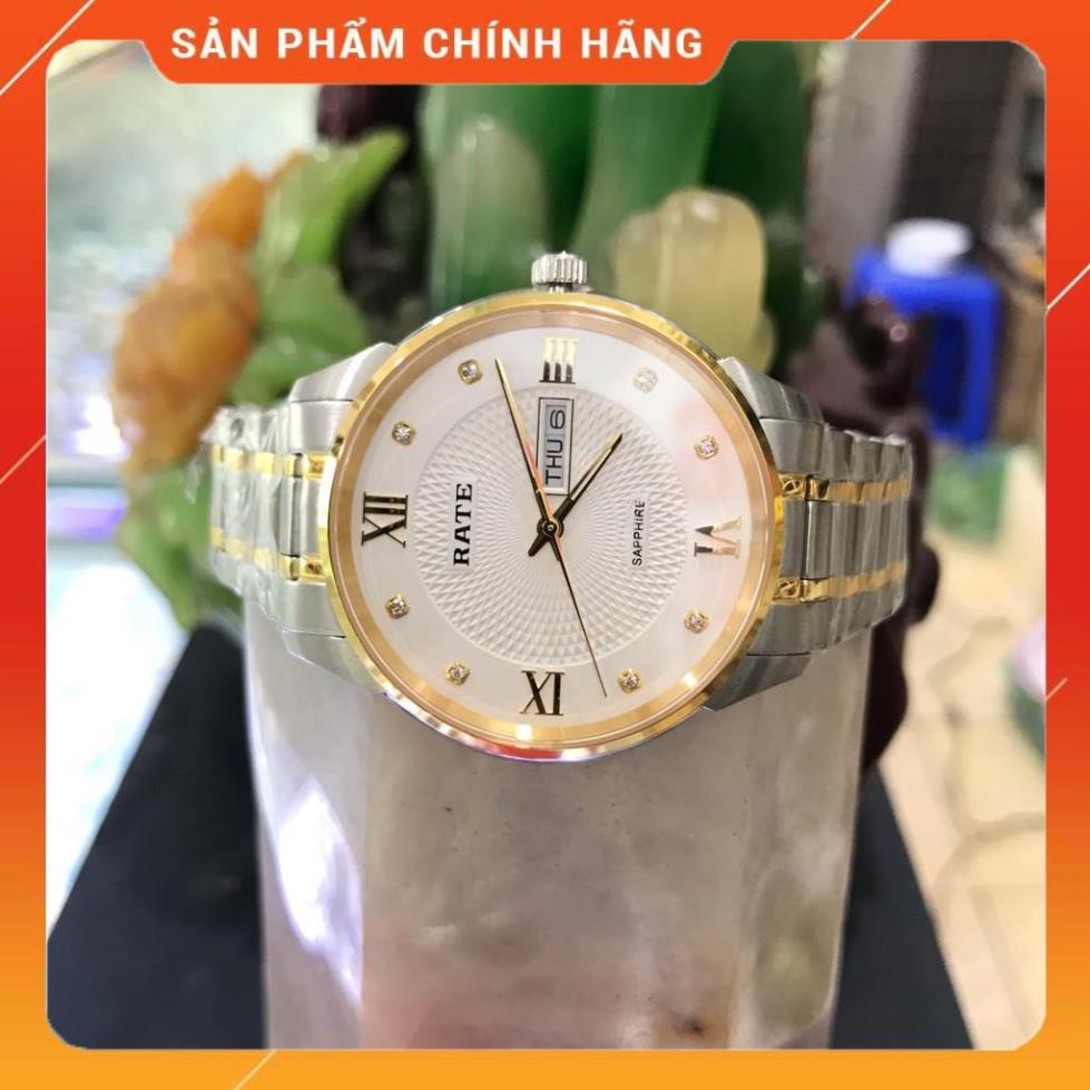 [CHÍNH HÃNG] Đồng hồ nam RATE 2813G full hộp thẻ chính hãng, kính sapphire chống xước chống nước