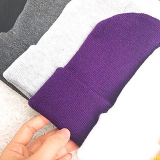 Mũ Len Beanie Nhiều Màu-.
