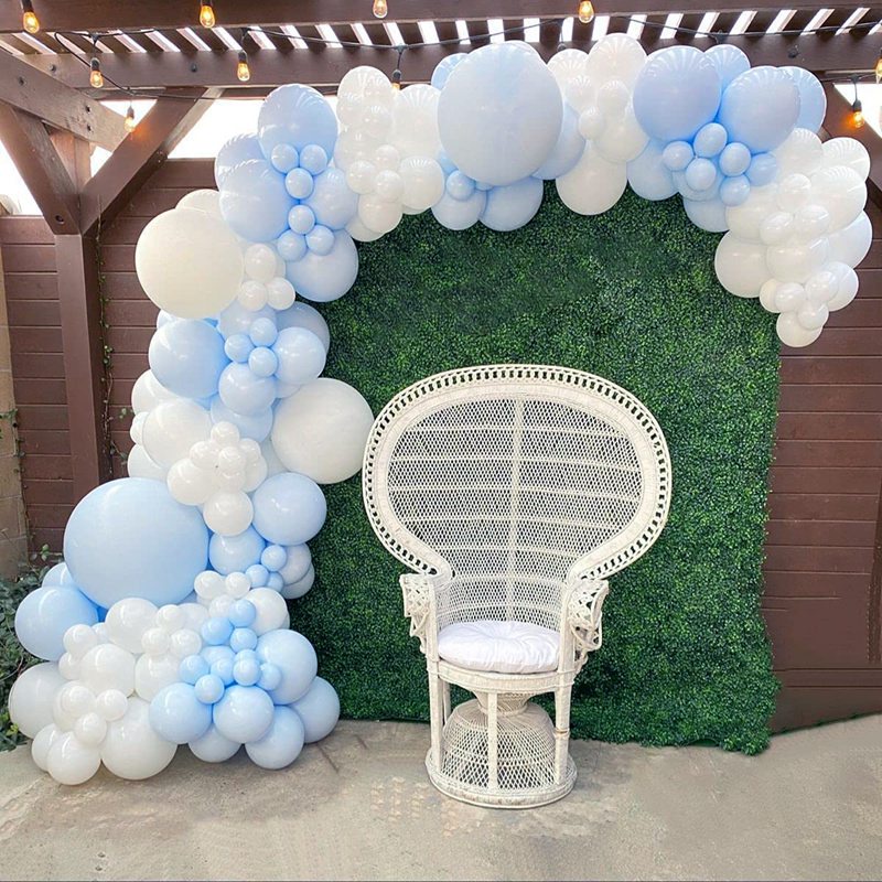 Bộ 86 Bong Bóng Màu Sắc Trơn Dùng Trang Trí Tiệc Sinh Nhật