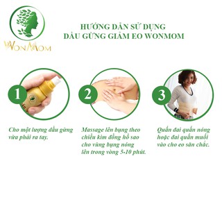 Dầu gừng Wonmom 70g E003