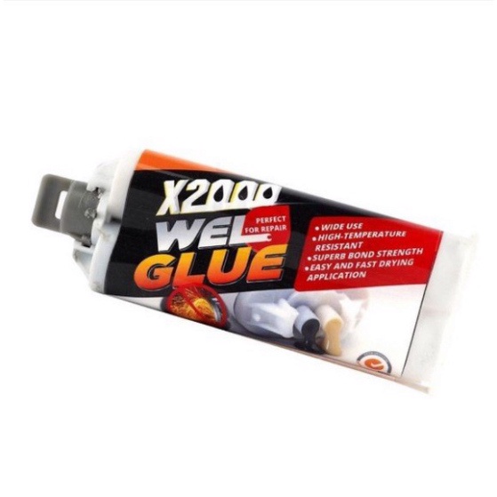 Combo 2 Cái Keo hàn gắn sắt, thép, kim loại X2000 đa năng siêu chắc Nhật Bản