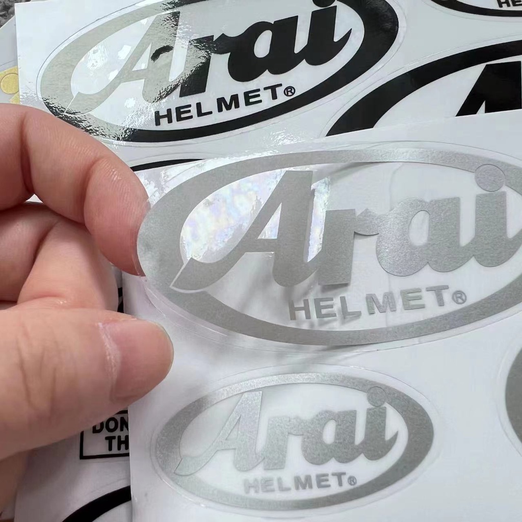 Sticker Dán Trang Trí Mũ Bảo Hiểm Độc Đáo Sáng Tạo