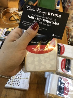 Combo 5 Tấm dán phen đầu móng mix đủ mẫu