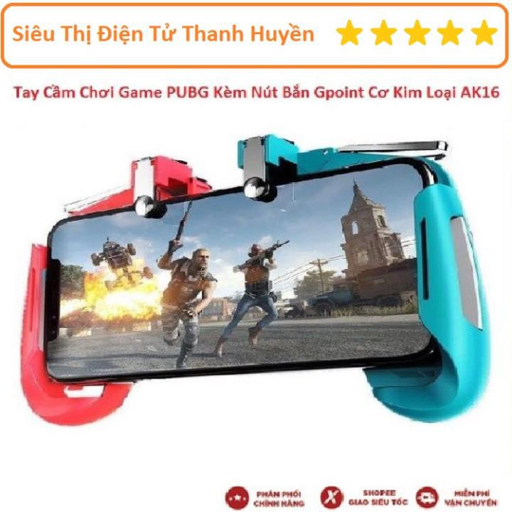 Mua ngay Tay Cầm Chơi Game PUBG, Rules Of Survival, Apex Legend Kèm Nút Bắn Gpoint Cơ Kim Loại AK16 [Freeship 10k]