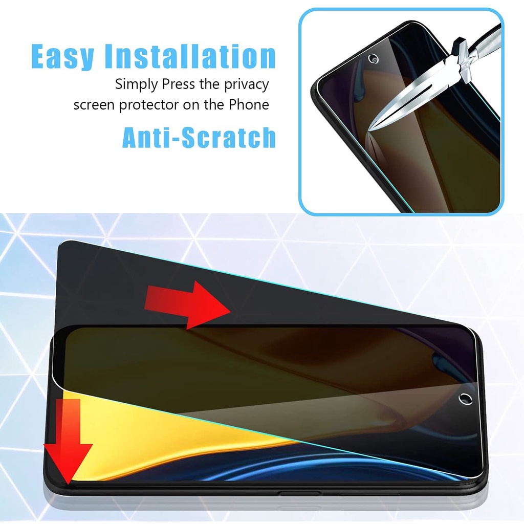 Kính cường lực thích hợp cho Xiaomi Mi 11 Lite 5G NE 11i 11T 10T 9T Poco X3 F4 GT X4 X3 M4 M3 F2 Pro F3 X3 NFC Redmi Note 11 11s 10 10s 9 9s 8 8T 7 Pro Redmi 10A 10C 9A 9T 9C 8A