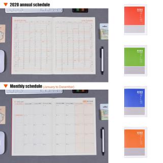 Sổ tay tích hợp lịch 2020 dùng lên kế hoạch ngày/tháng tiện dụng