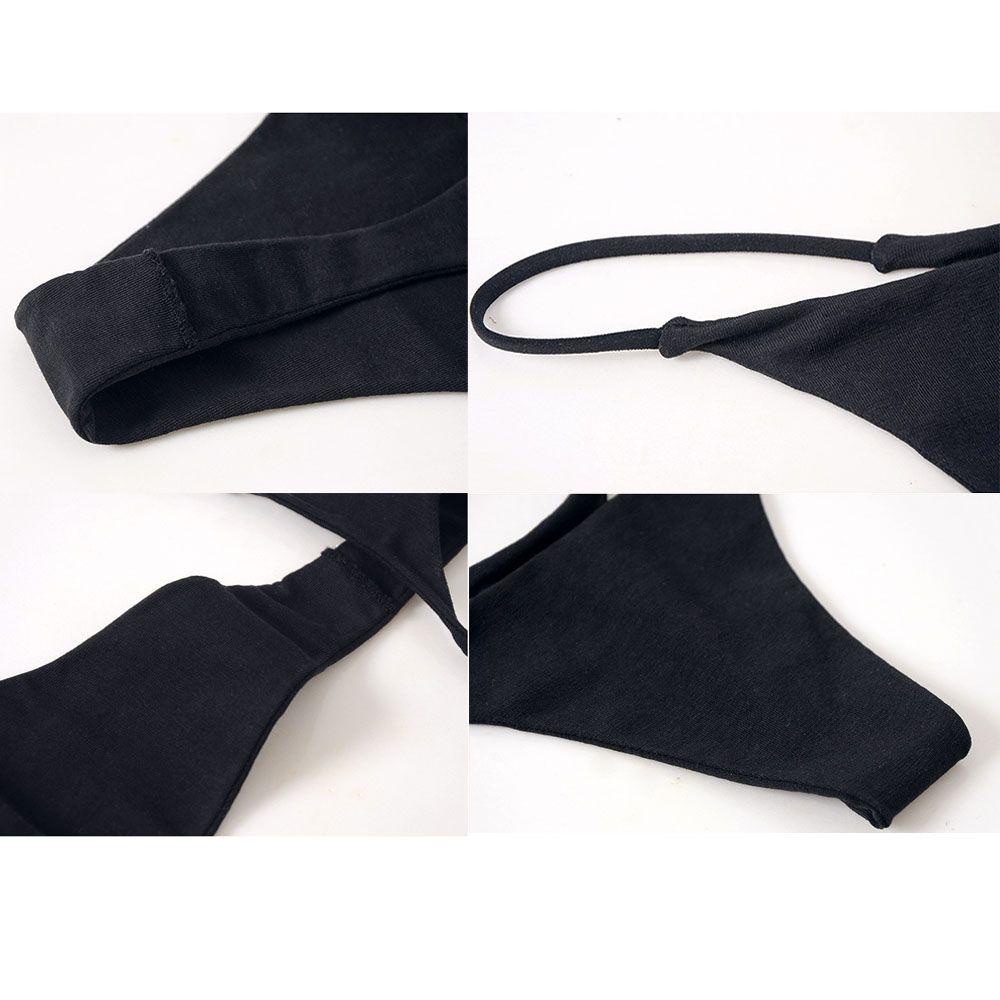 Quần Lót Lọt Khe Vải Cotton Phong Cách Quyến Rũ