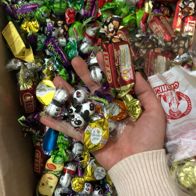 Bánh kẹo xách tay Nga chõng hãng